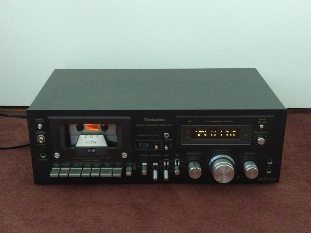 Technics cassettedeck 641 z.g.a.n., Ophalen of Verzenden, Enkel, Overige merken, Tape counter