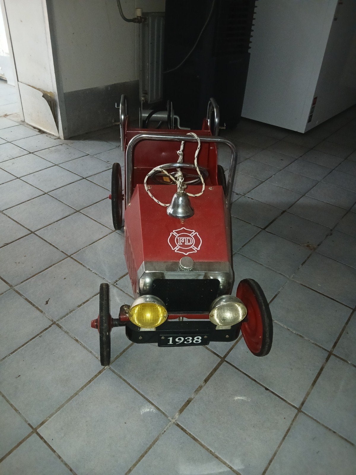 Vintage Brandweer Trapauto - Mr. Quint 1938, Ophalen, Gebruikt