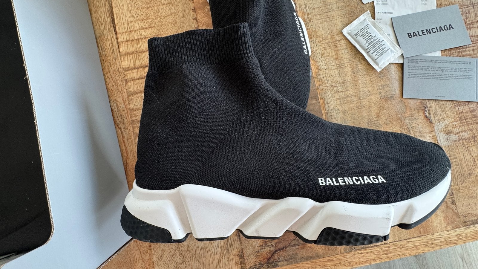 Balenciaga trainers, Zwart, Ophalen of Verzenden, Sneakers of Gympen, Zo goed als nieuw