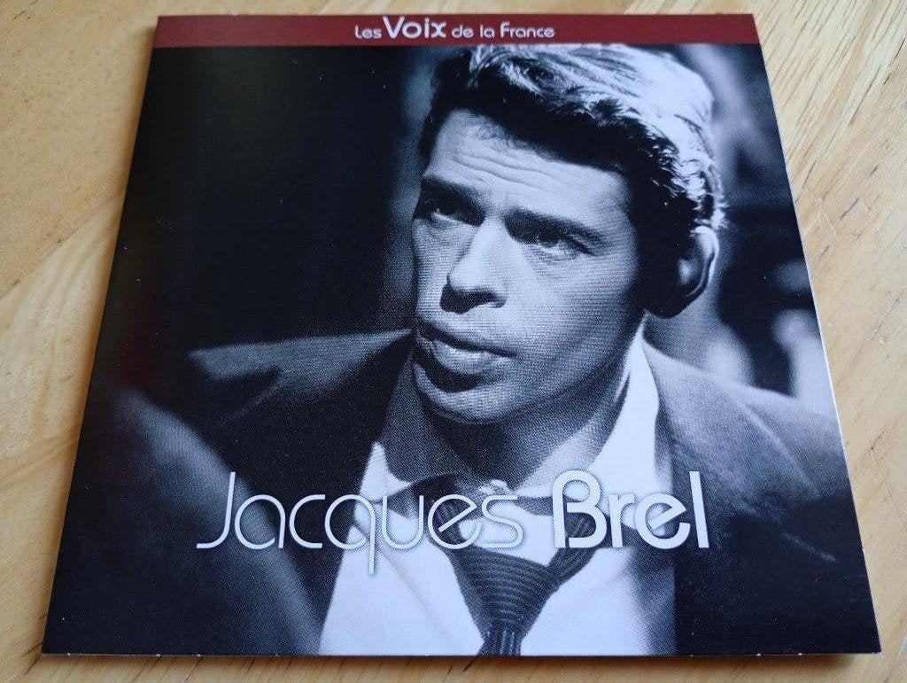 CD Jacques Brel - Les Voix De La France, Verzenden, Zo goed als nieuw, Chanson