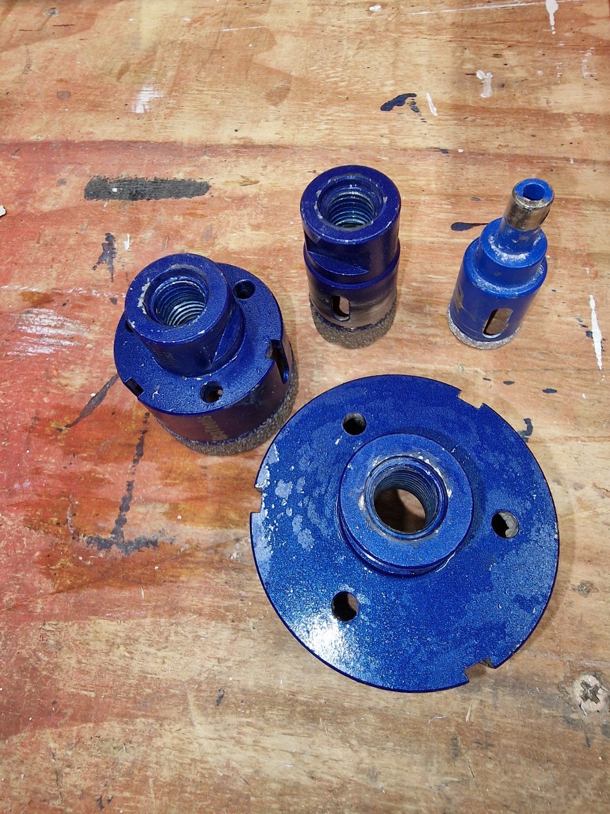 Diamant tegelboren set 25-30-50-72 mm, Ophalen of Verzenden, Boormachine