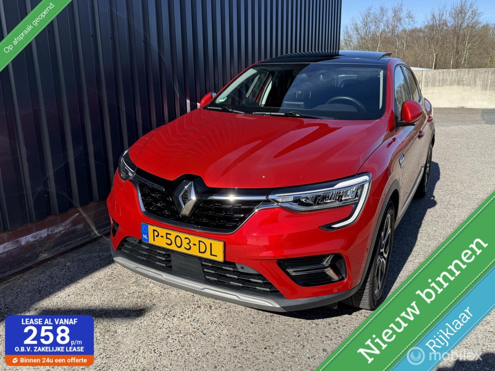 Renault Arkana 1.6 E-Tech Hybrid 145 Intens GROOT/NAVI/DAKJE, Auto's, Arkana, Gebruikt, Euro 6, Origineel Nederlands
