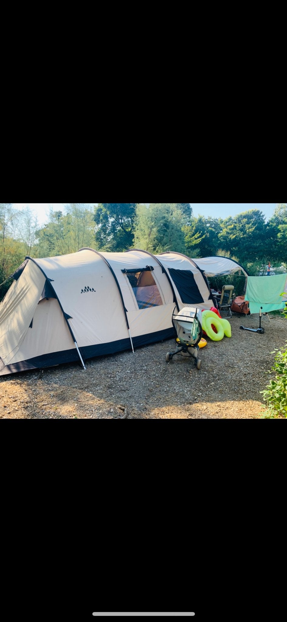 Obelink Familia 6 tunneltent - Zeer goede staat, Ophalen, Gebruikt, Tot en met 6