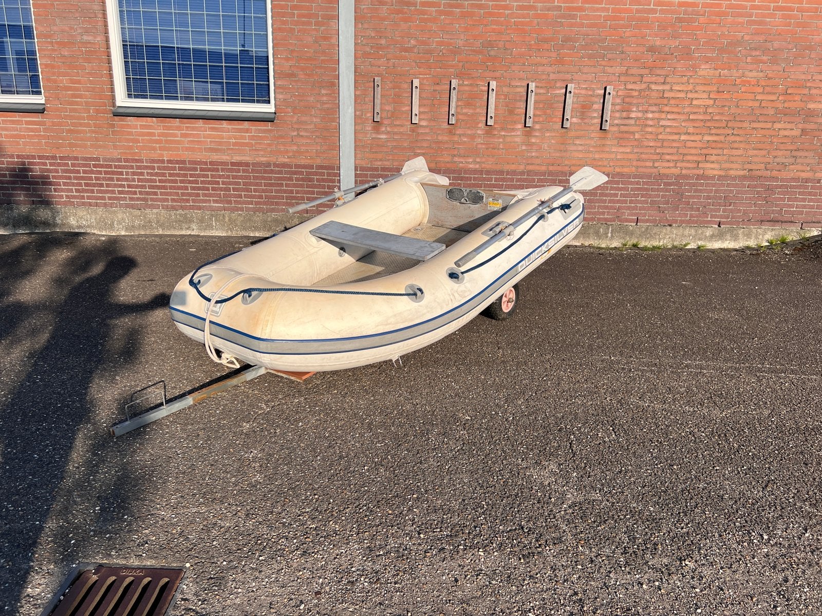 Rubberboot Quicksilver 270 met trailer, Ophalen, Gebruikt, Overige typen, Motorboot