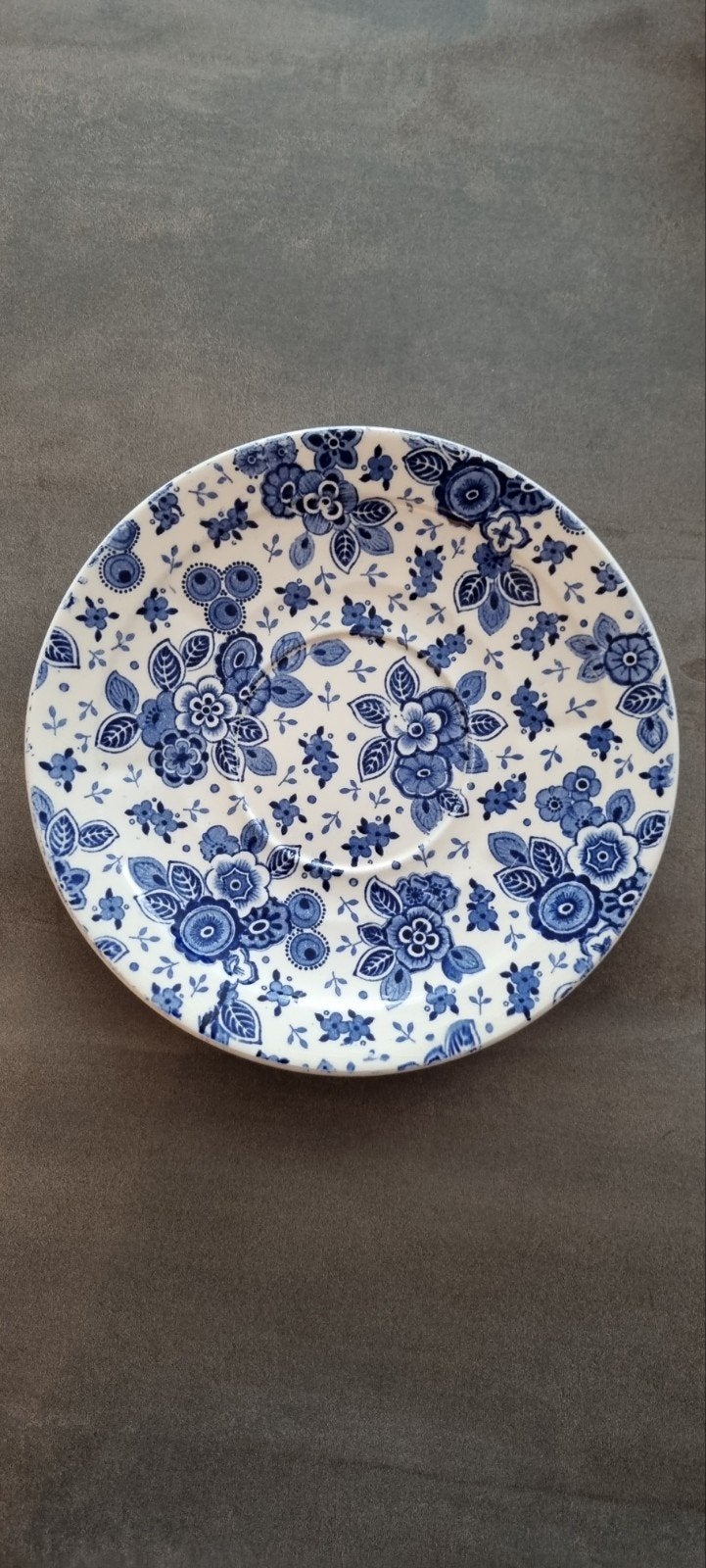 Beatrix Blauw  soepkom schotel, Antiek en Kunst, Antiek | Servies los, Ophalen of Verzenden