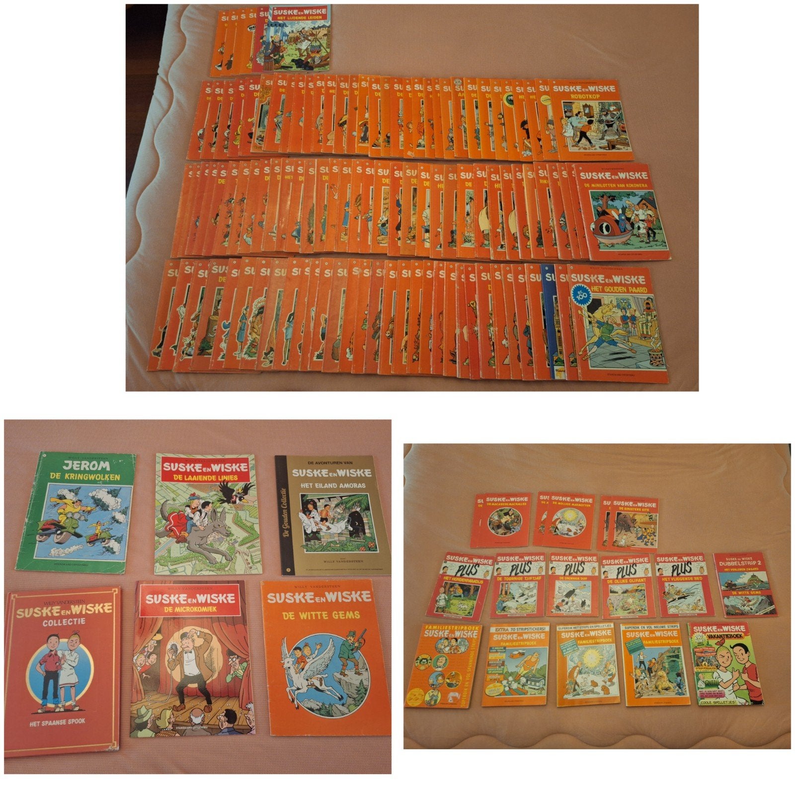 121 stripboeken suske en wiske en 1 jerome, Boeken, Stripboeken, Meerdere stripboeken, Ophalen of Verzenden