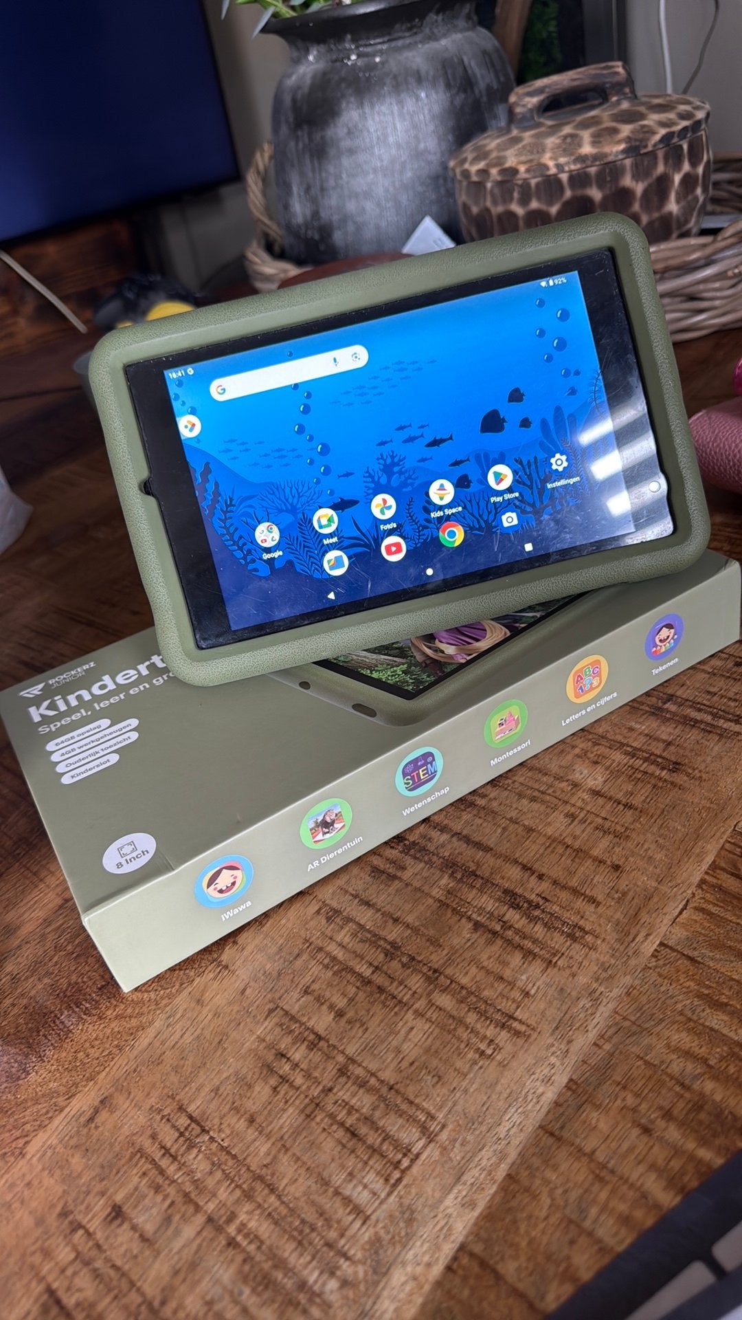 Kinder tablet 8 inch, Computers en Software, Ophalen of Verzenden, Zo goed als nieuw, 64 GB