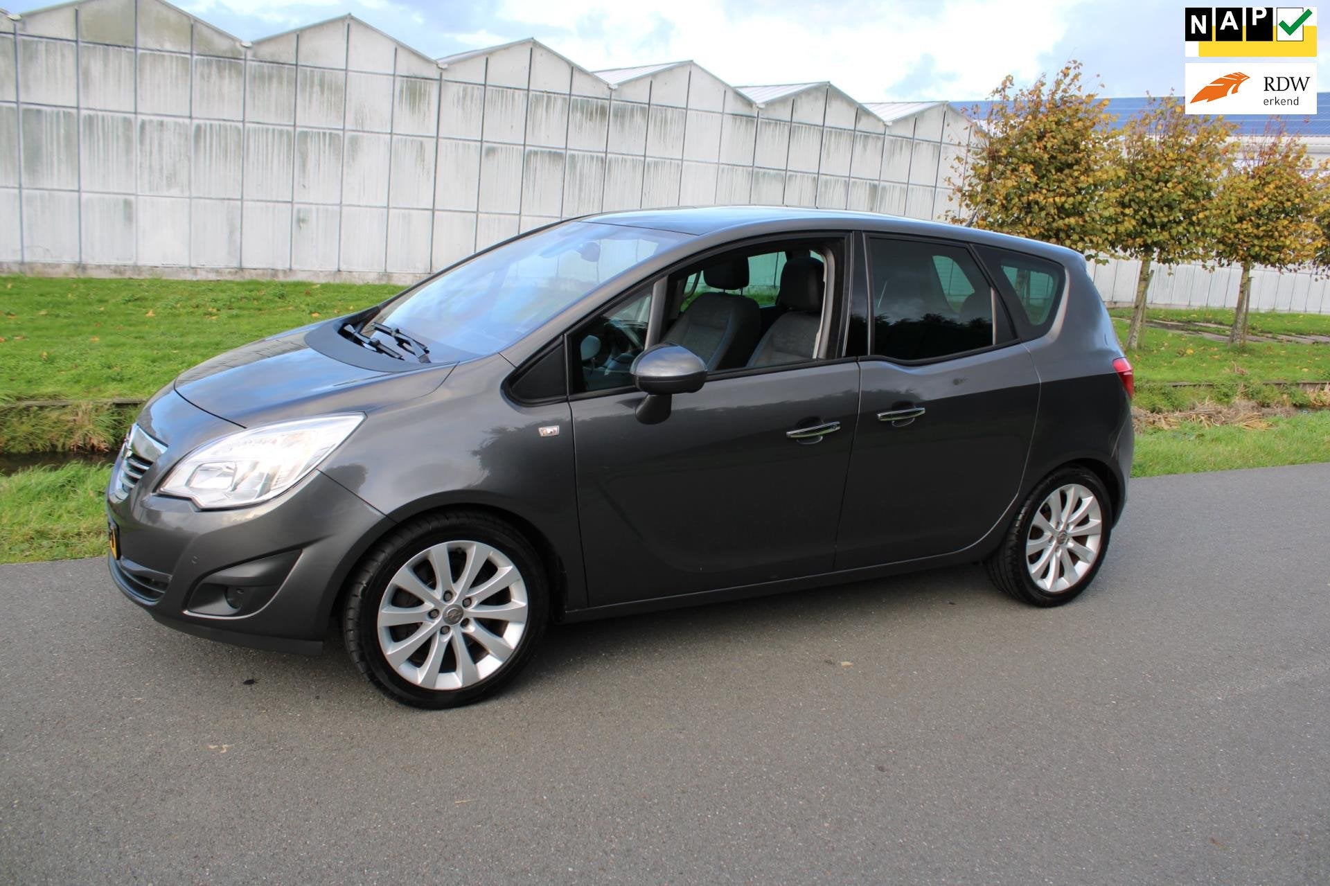 Opel Meriva 1.4 Turbo Cosmo, Auto's, Opel, Bedrijf, Te koop, Meriva, ABS, Airbags, Airconditioning, Automatische klimaatregeling