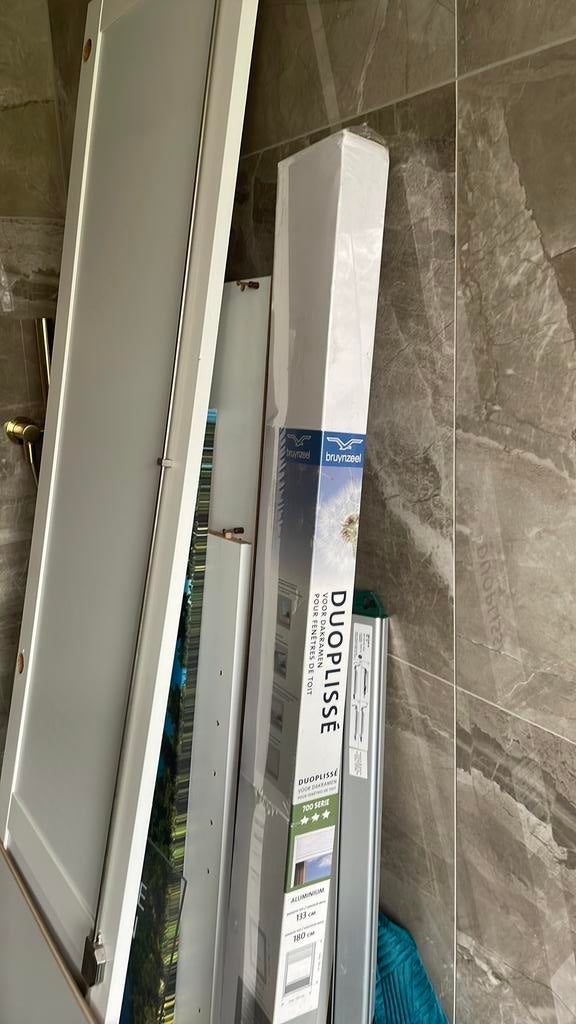 Duoplissé dakraam- 700 serie aluminium max 133cm*180cm, 100 tot 150 cm, Nieuw, Ophalen of Verzenden, Grijs