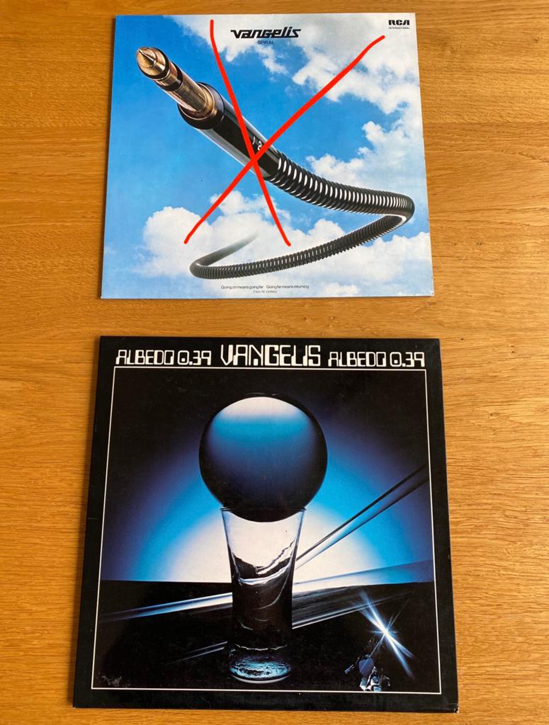 Vangelis LP's vinyl, Ophalen of Verzenden, 12 inch, Poprock, 1970 - 1979