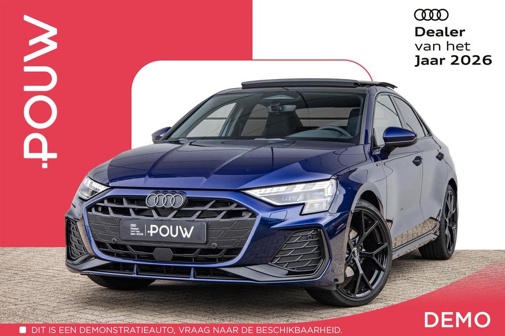 Audi A3 Limousine 30 TFSI 116pk S-tronic S edition | Panoram, 1498 cc, 4 cilinders, 1290 kg, Blauw