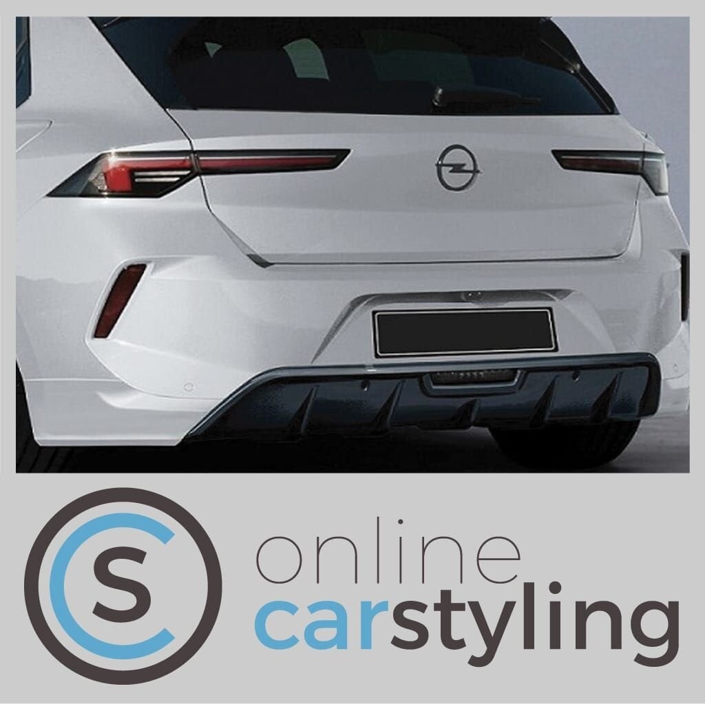 Irmscher Achterbumper spoiler Opel Astra L, -, -, Opel, Nieuw