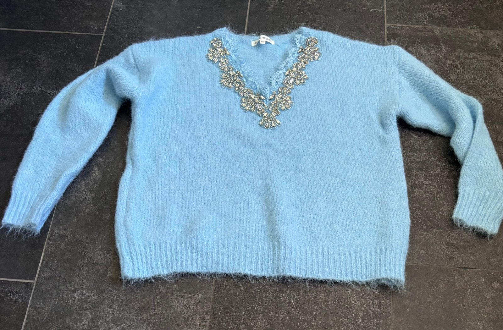 Dames trui maat M/L, Kleding | Dames, Blauw, Ophalen of Verzenden, E, E