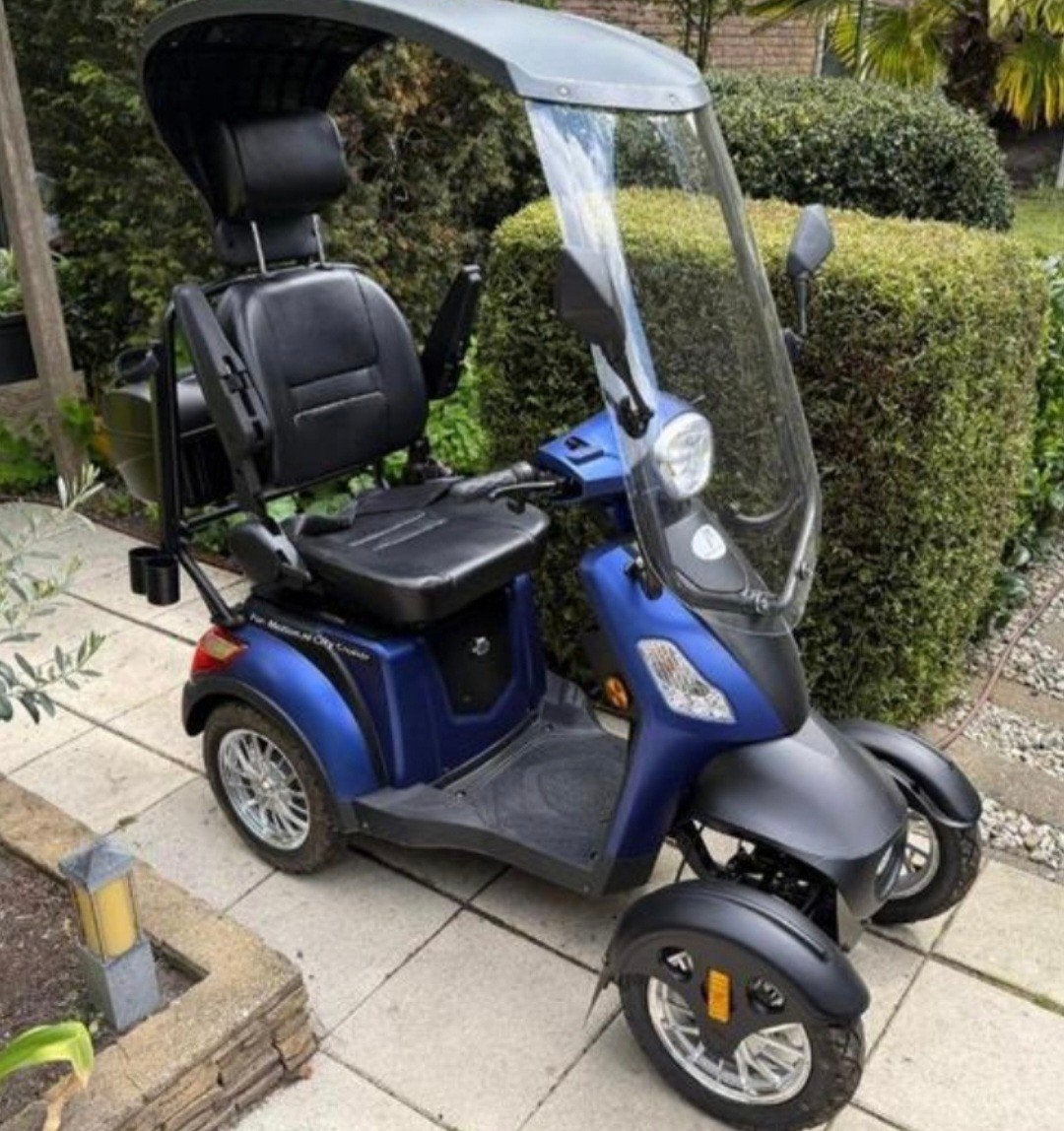 For Motion Scootmobiel met dak en lithium accu (uitneembaar), Excel, Ophalen of Verzenden, Zo goed als nieuw, 16 km/u of meer