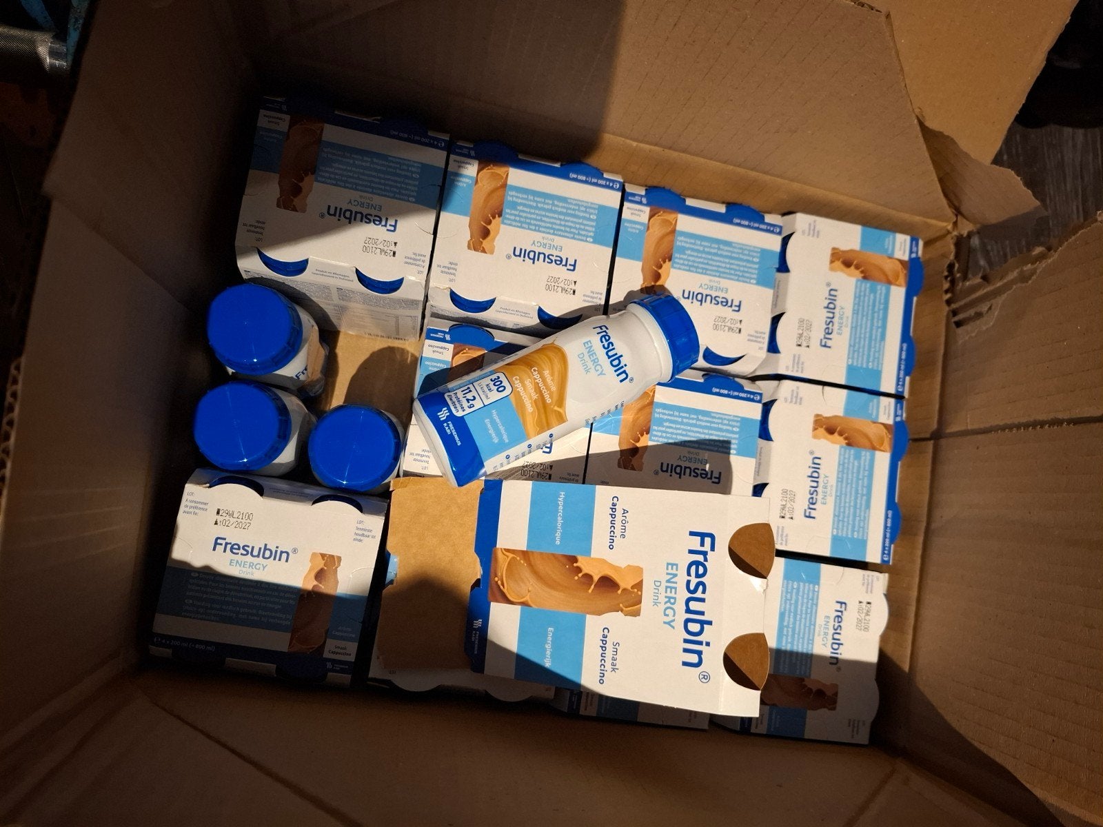 24x 200ML Fresubin/Nutricia Capppucino Proteïn (11.2G Eiwit), Ophalen