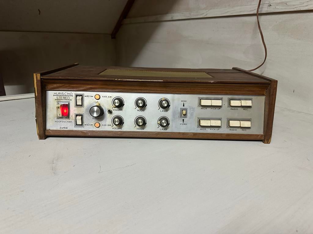 Hurisch Stereo versterker, Overige merken, Gebruikt, Ophalen of Verzenden, Minder dan 60 watt