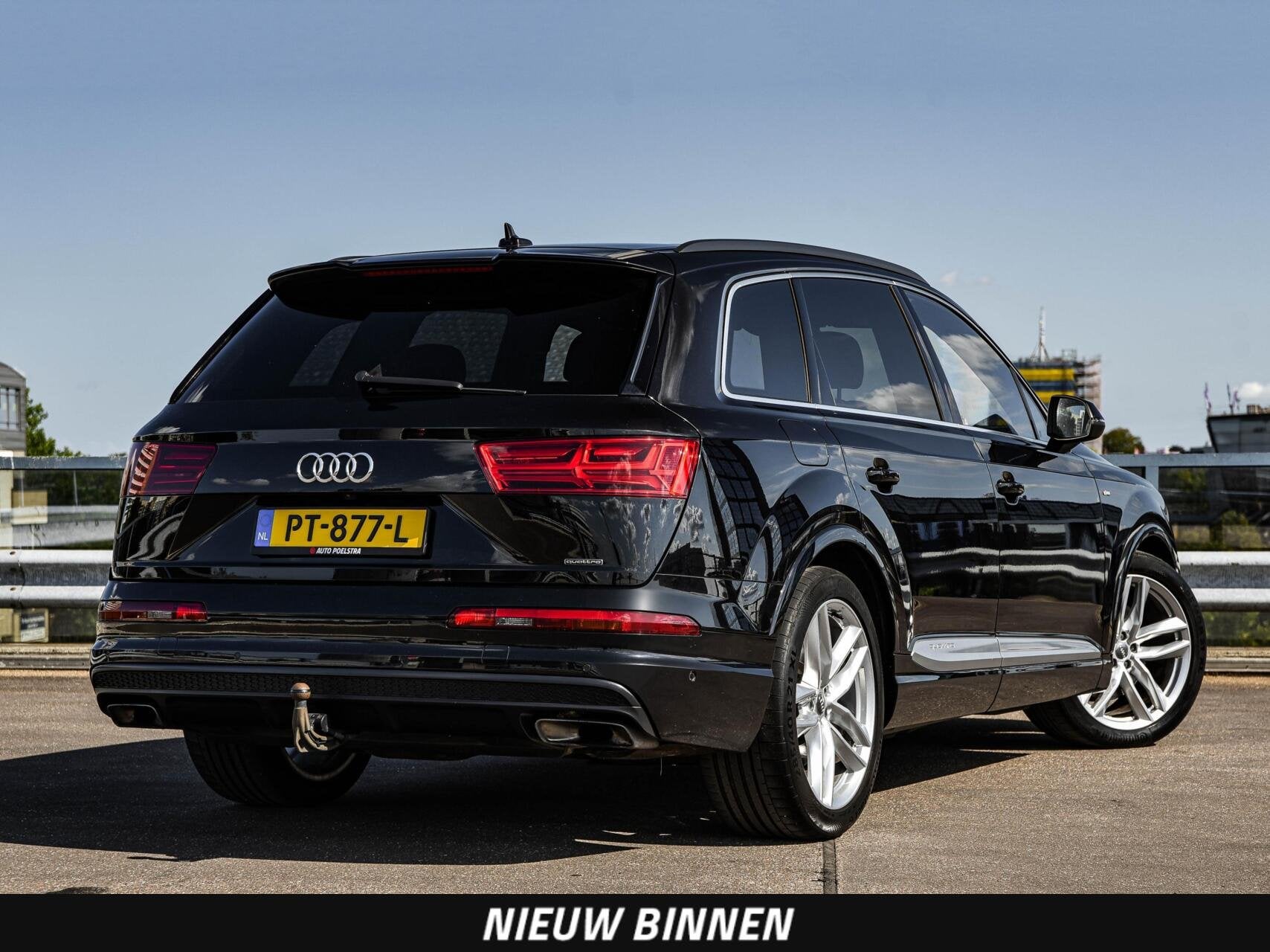 Audi Q7 3.0 TFSI quattro S-Line Panoramadak B&O Advanced Nac, Auto's, Audi, Gebruikt, 2995 cc, Leder, Bedrijf
