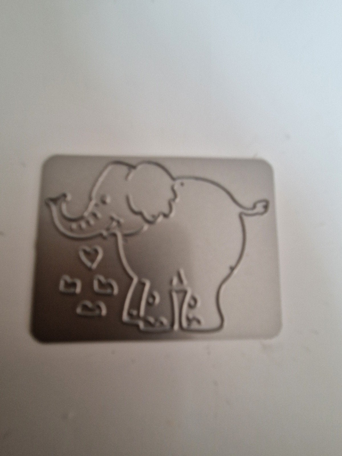 Snijmal olifant met hartjes, Ophalen of Verzenden, Nieuw
