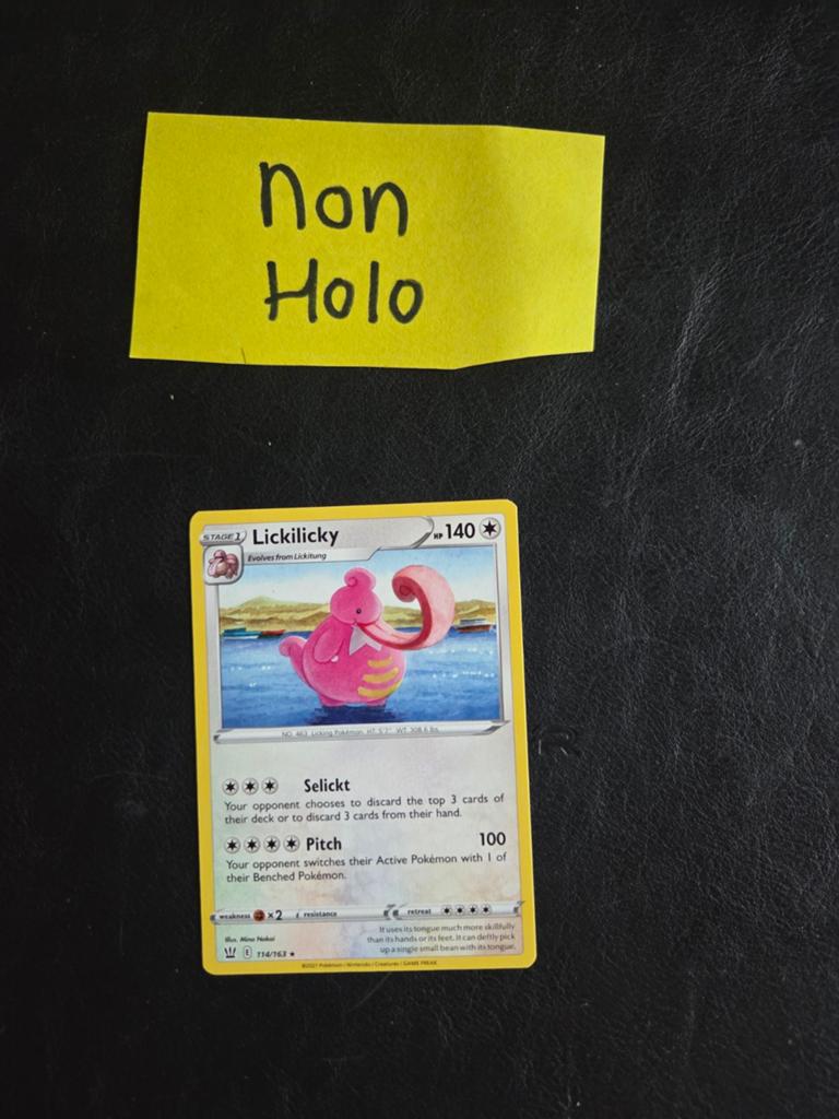 Lickilicky 114/163 battle styles, Ophalen of Verzenden, Zo goed als nieuw