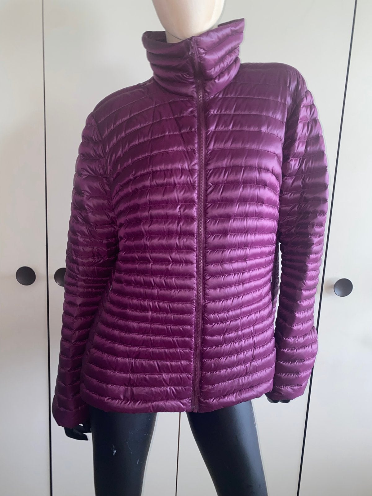 Arc'teryx Yerba Coat Dames Donsjas - Maat XL - Paars, Ophalen of Verzenden, Zo goed als nieuw, Maat 46/48 (XL) of groter, Paars