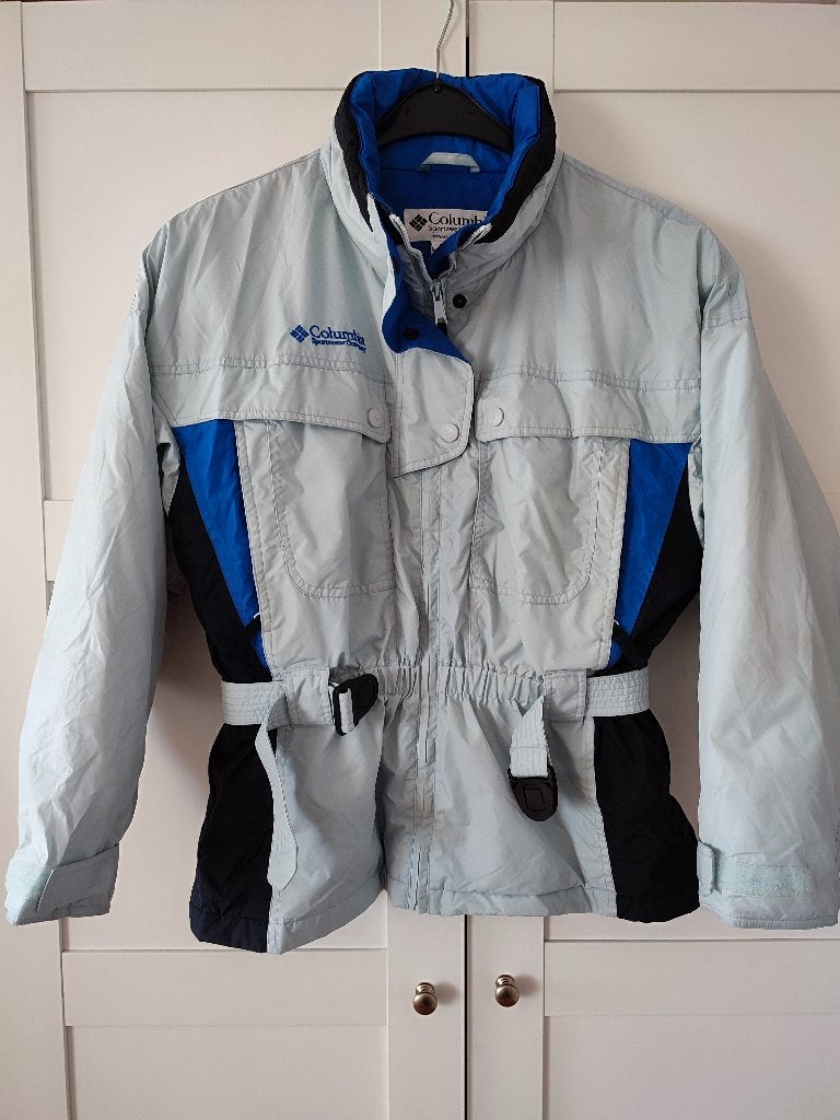 Vintage Columbia Sportswear Ski-jas Winterjas Dames - Maat M, Meerkleurig, Ophalen of Verzenden, Gedragen, Columbia