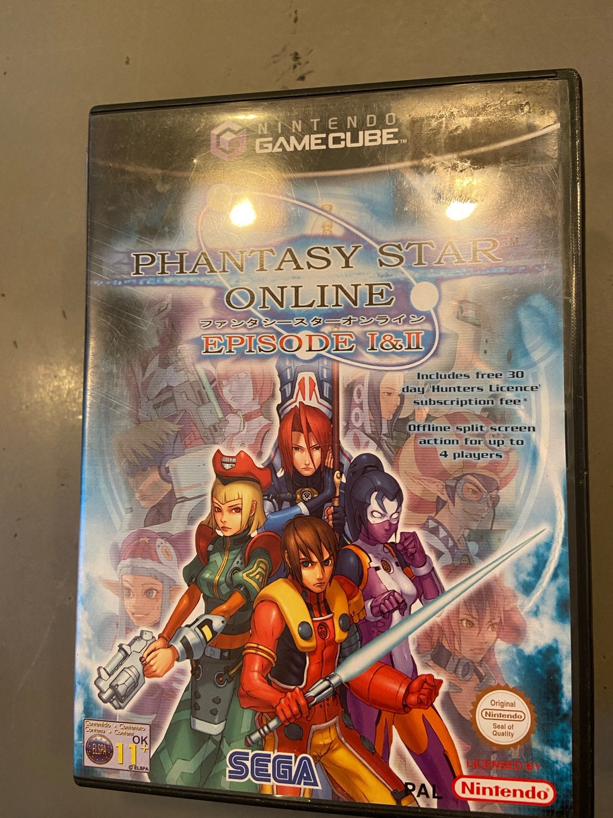 Phantasy Star Online Episode I & II - Nintendo GameCube, Gebruikt, Eén computer, Ophalen of Verzenden, Role Playing Game (Rpg)