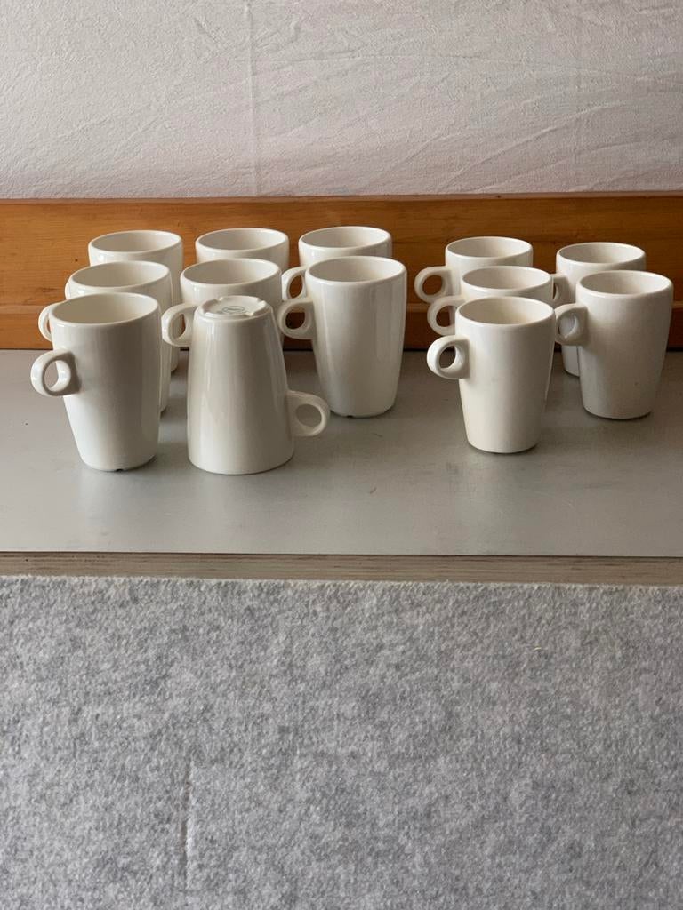 Set van 12 Mosa Maastricht Björn Editions koffie/thee mokken, Huis en Inrichting, Keuken | Servies, Keramiek, Ophalen of Verzenden