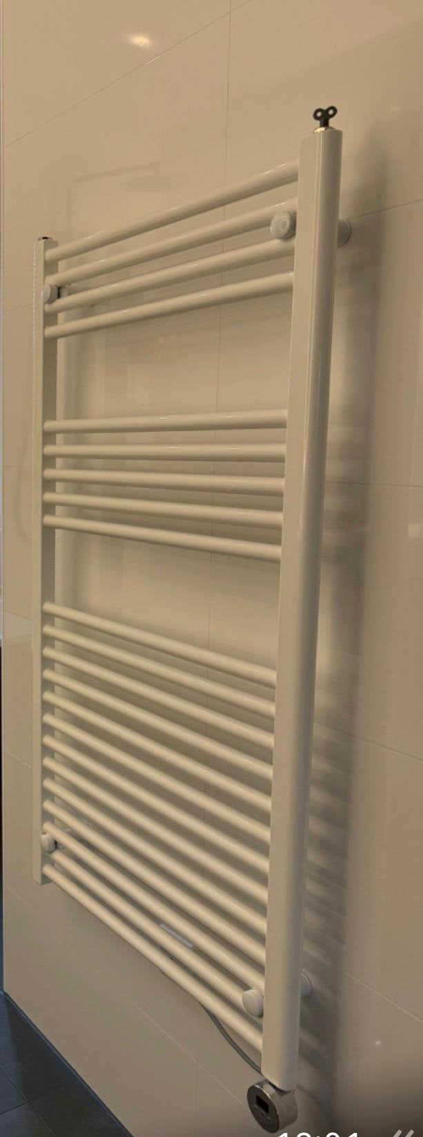 Badkamer radiator elektrisch, Ophalen, 500 tot 800 watt, Radiator, Zo goed als nieuw