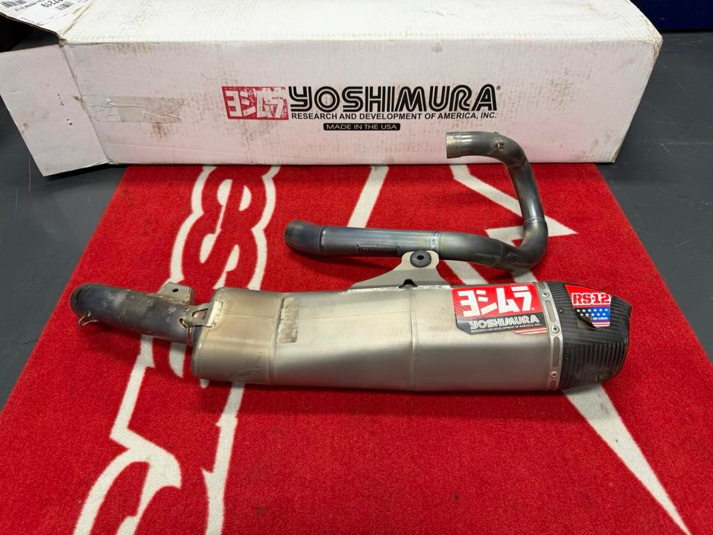 Yoshimura USA RS-12 Signature Titanium Uitlaatsysteem, Ophalen, Gebruikt, Yoshimura@yoshimura, Yoshimura