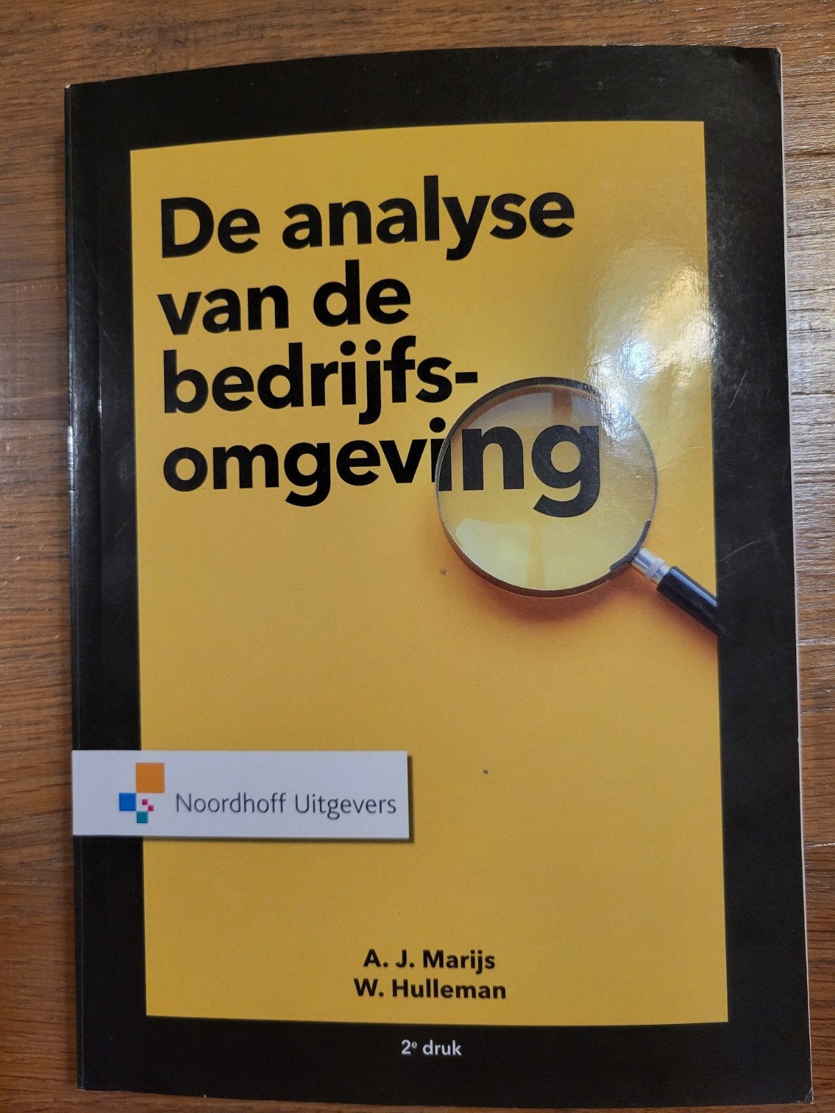 De analyse van de bedrijfsomgeving - 2e druk, Zo goed als nieuw, Gamma, HBO, A.J. Marijs, W. Hulleman