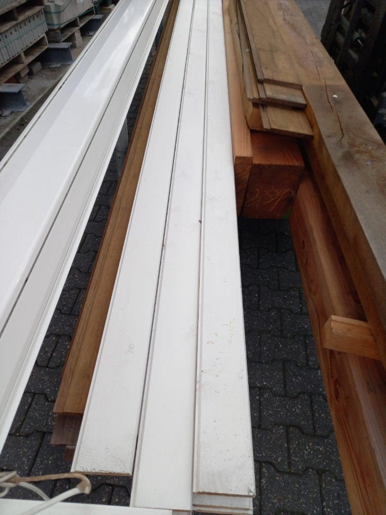 Diverse Houten Planken en Balken: Douglas, Eiken, Vuren, Doe-het-zelf en Verbouw, Hout en Planken, Ophalen, Gebruikt, Overige typen