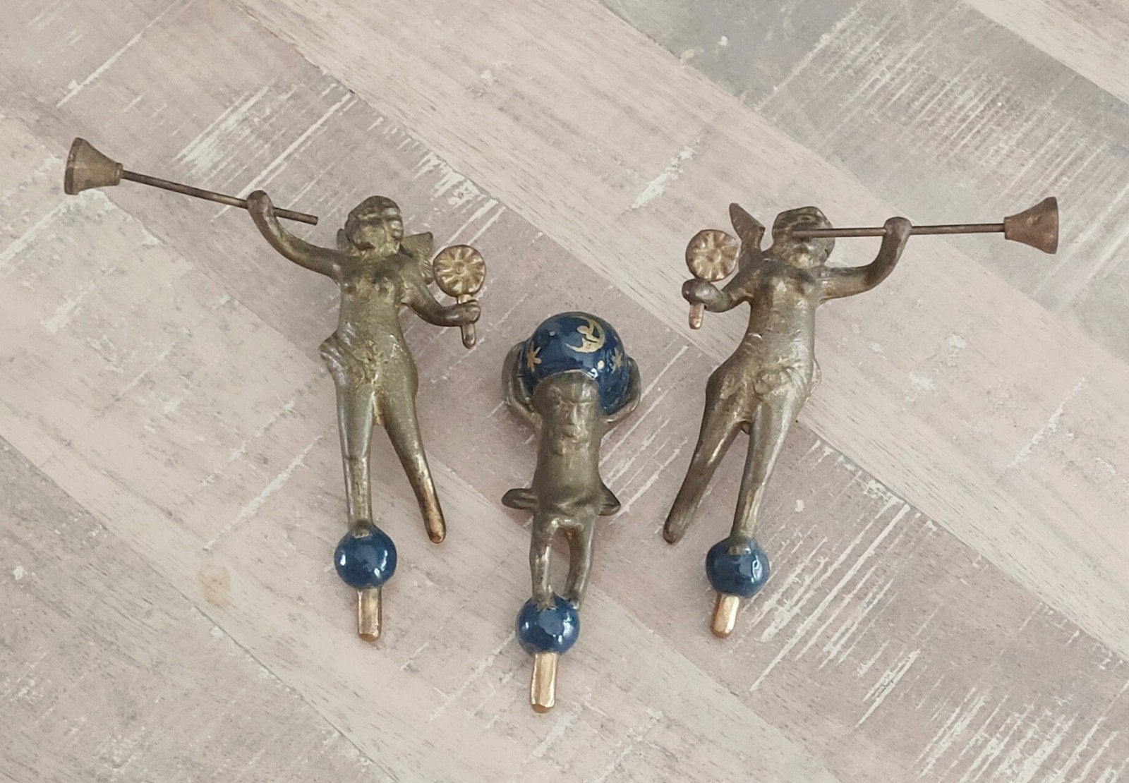 Engelen voor klok, Antiek en Kunst, Ophalen of Verzenden