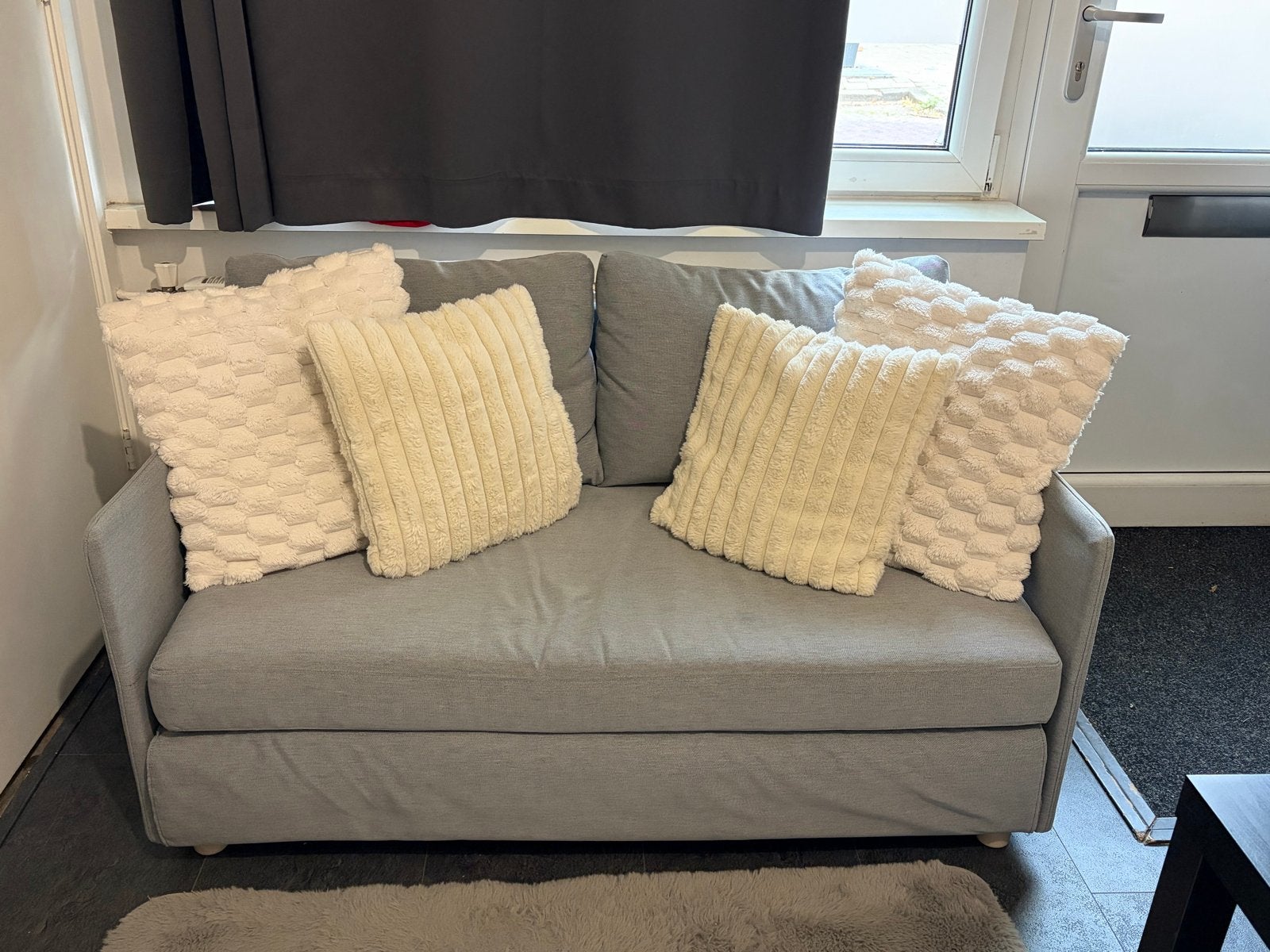 IKEA 2-seater sofa bed, Huis en Inrichting, Ophalen, Tweepersoons, 140 cm, Zo goed als nieuw