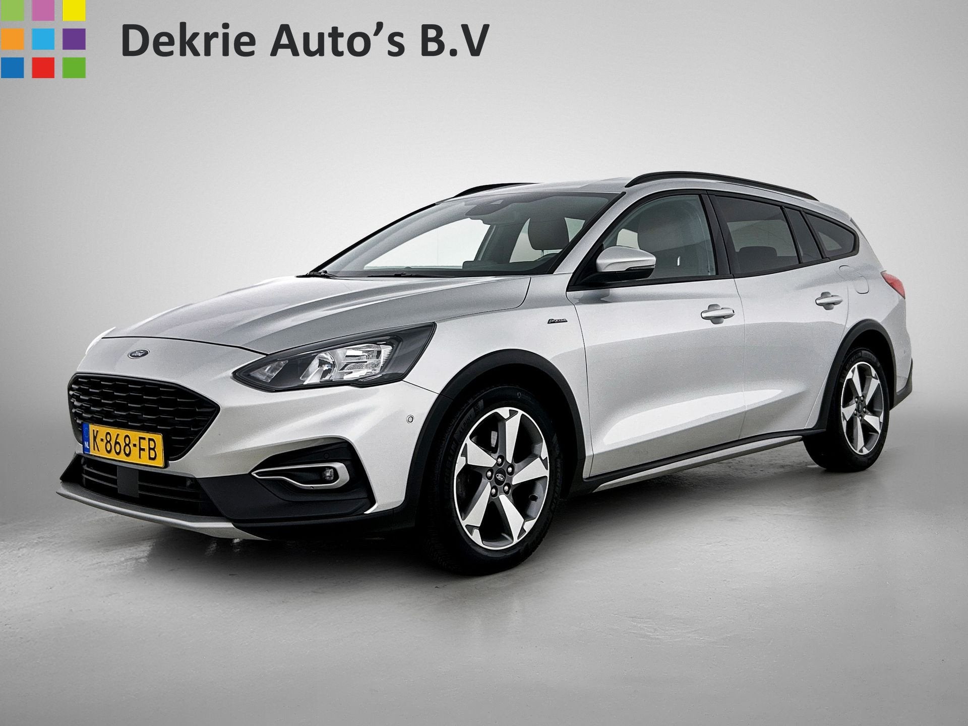 Ford FOCUS Wagon 1.5 Automaat 150PK Active X Business / Trek, Auto's, 150 pk, 3 cilinders, Zilver of Grijs, 1500 kg