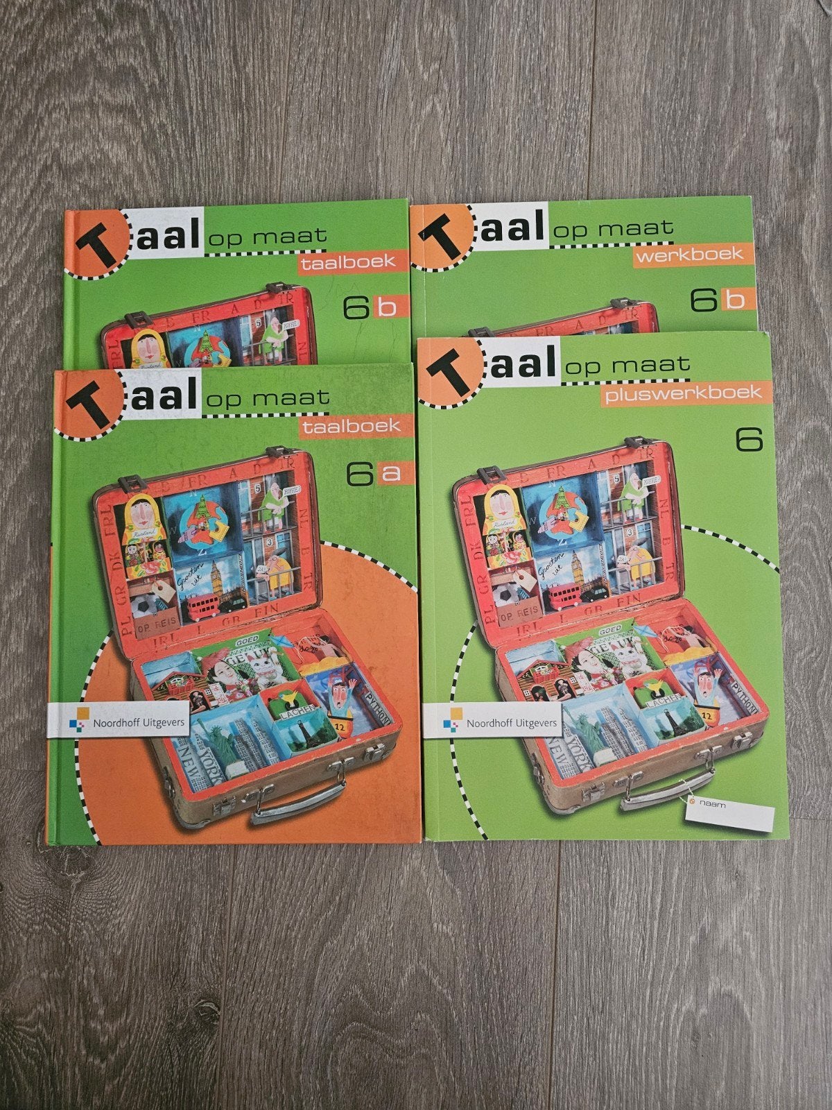 Taal op Maat Taalboeken en Werkboeken 6a en 6b, Ophalen of Verzenden, Zo goed als nieuw, Overige niveaus, Nederlands