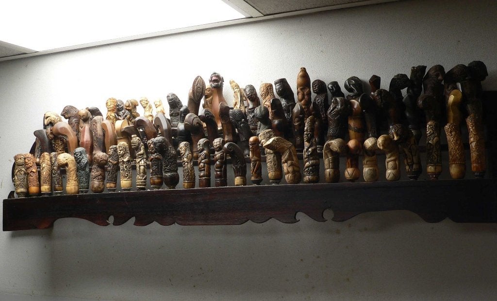Keris grepen GR3 Kris ukiran kunst beeld Indonesie Indie, Ophalen of Verzenden