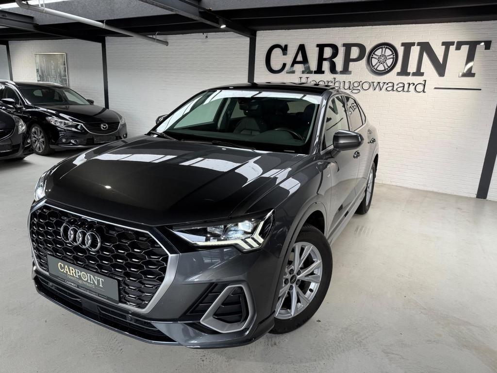 Audi Q3 Sportback 35 TFSI S Edition S Line 2024 Panodak Virt, Voorwielaandrijving, Zwart, 4 cilinders, 150 pk