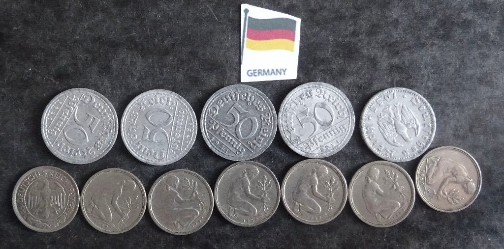 Munten Germany, Verzenden, Duitsland, 2 euro