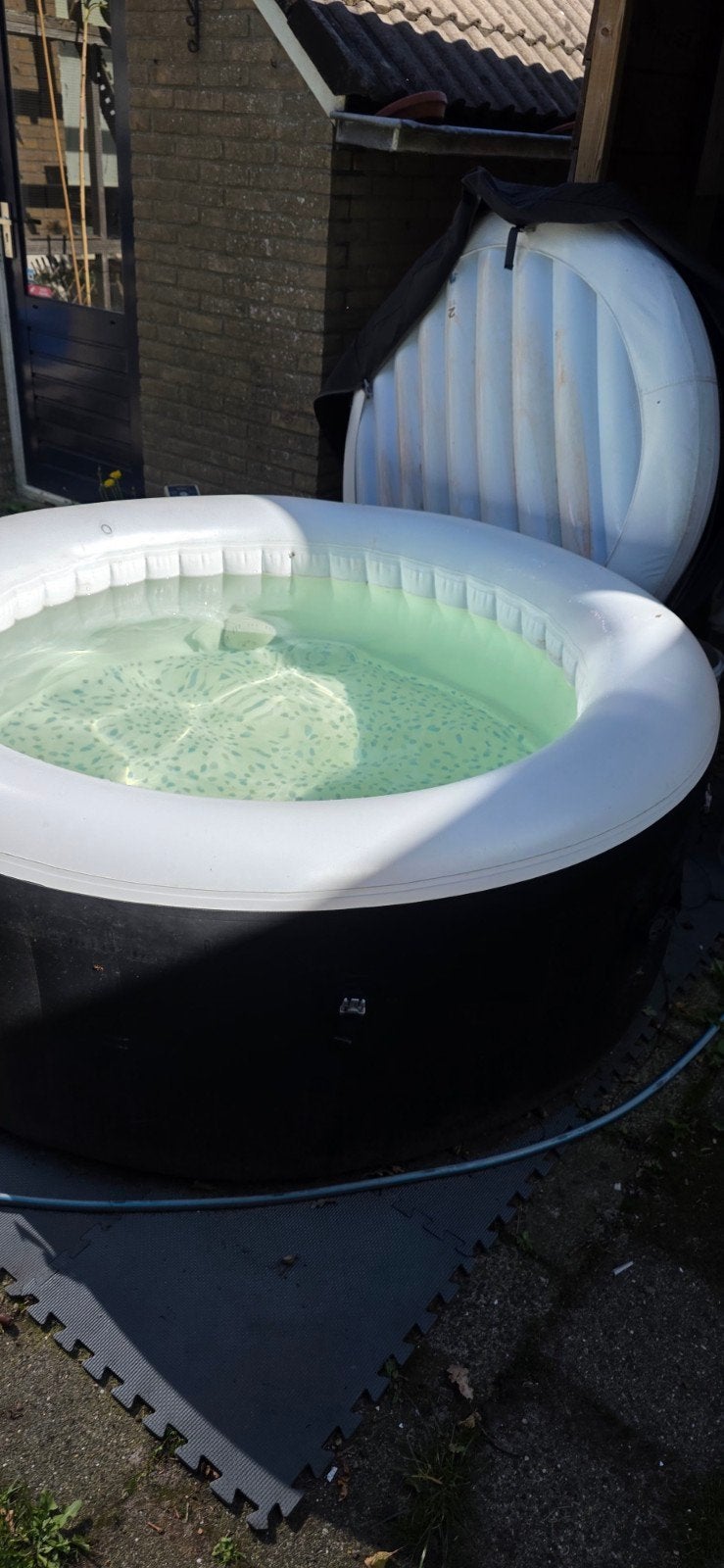 lay-z-spa miami jacuzzi, Ophalen, Gebruikt, Opblaasbaar