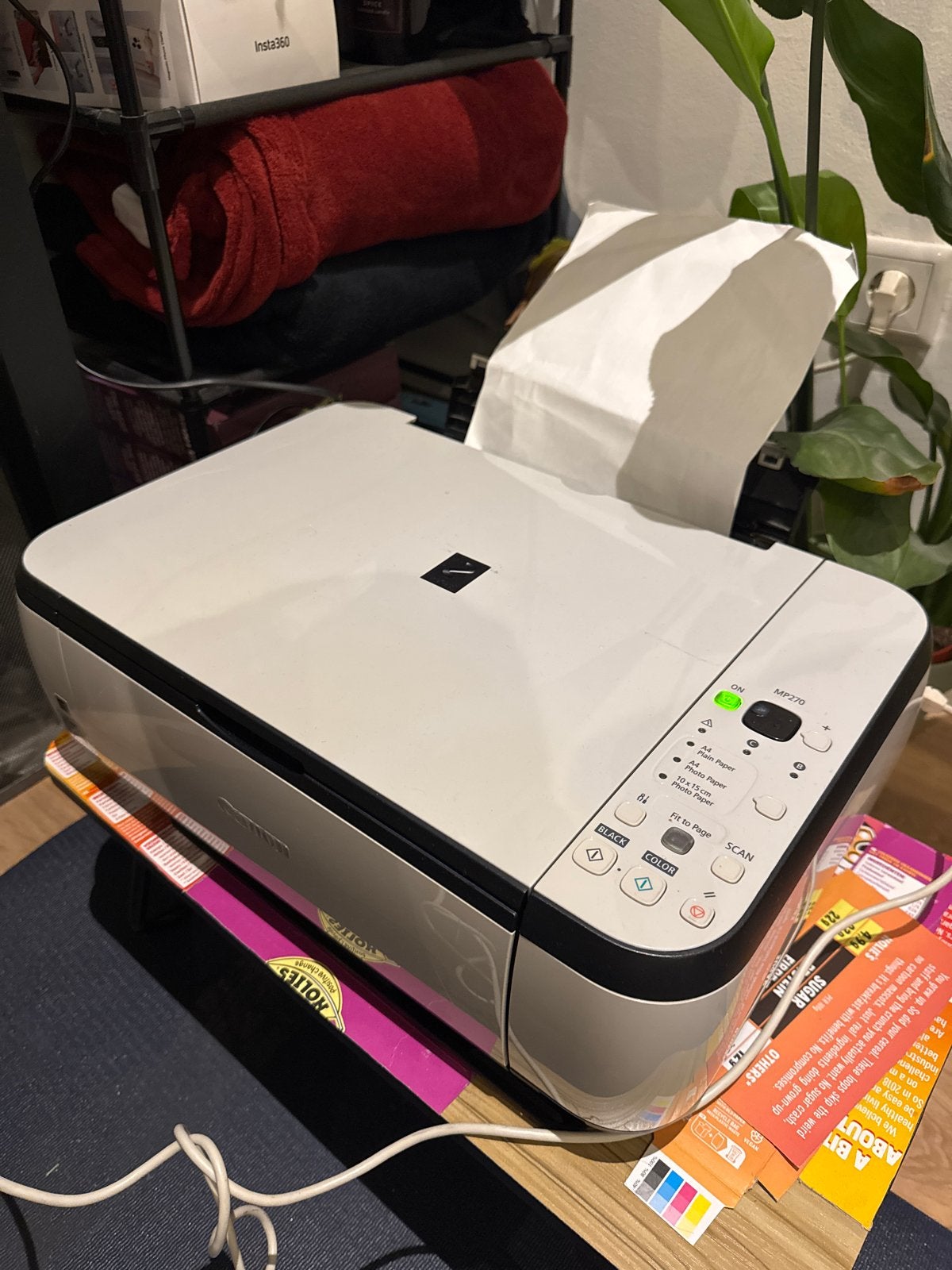 Canon MP270 Inkjetprinter Print and Scan, Computers en Software, Printers, Gebruikt, All-in-one, Inkjetprinter, Kleur printen