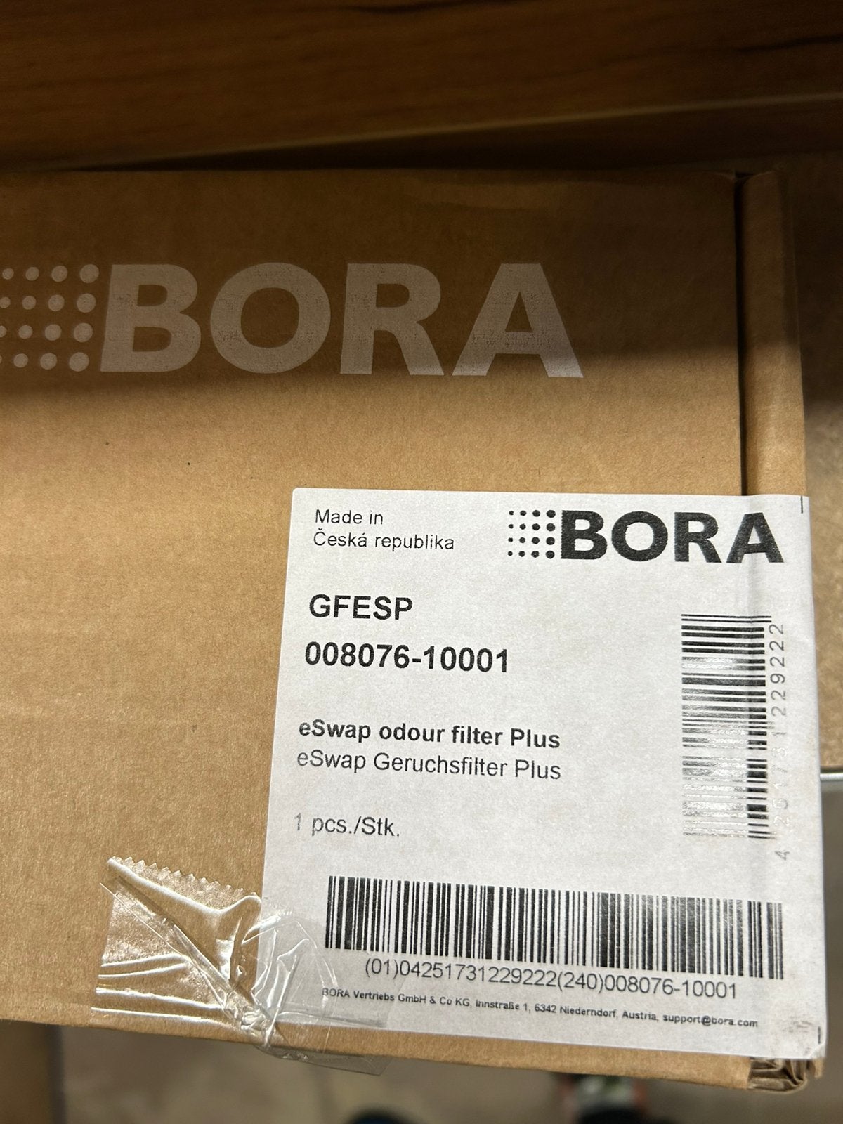 BORA filter, inductie kookplaat, Ophalen, 4 kookzones, Zo goed als nieuw, Inbouw