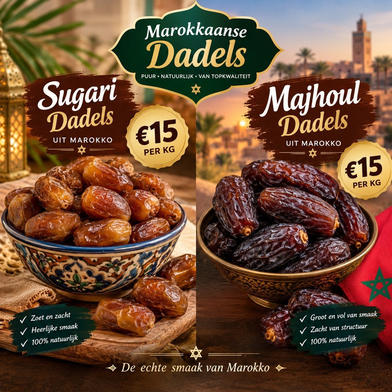 dadels uit Marokko, Diversen, Ophalen of Verzenden
