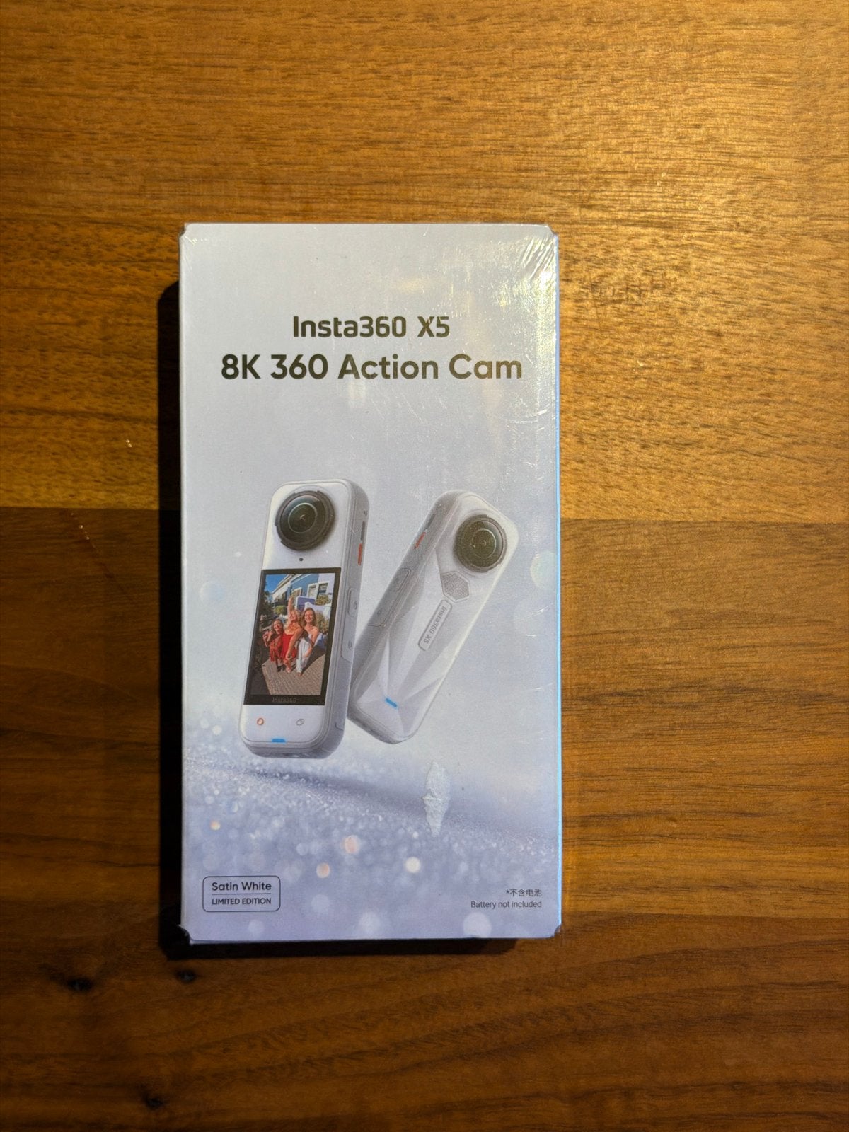 Insta360 X5 not opened 8K 360 Action Cam - Satin White, Ophalen of Verzenden, Nieuw, Overige merken