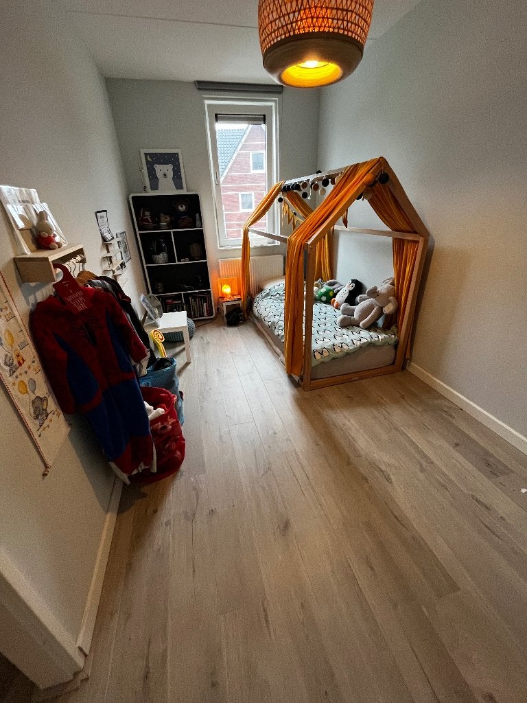 Bedhuis 90x200, Ophalen, 85 tot 100 cm, Zo goed als nieuw, Lattenbodem