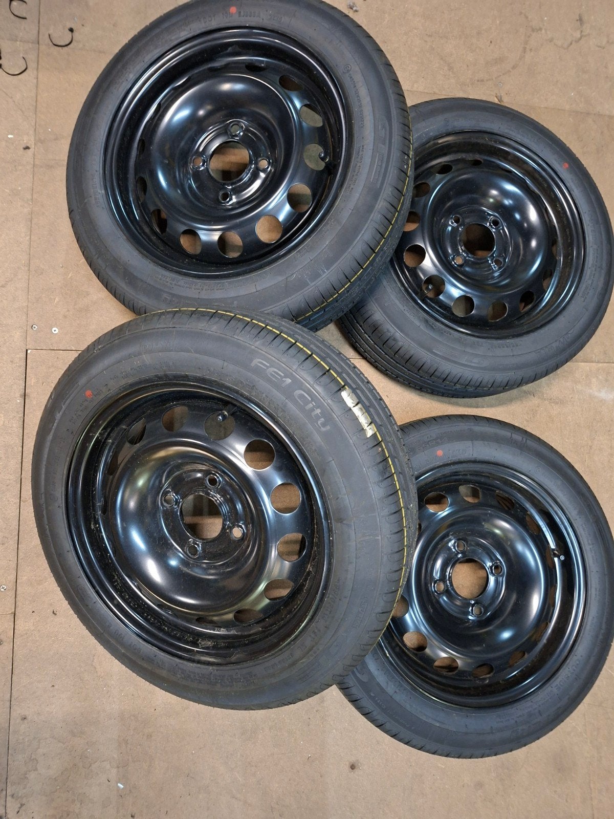 Opel Rocks/Fiat Topolino stalen velgen 14 inch nieuw, Auto-onderdelen, Banden en Velgen, Ophalen, 14 inch, Velg(en), Nieuw