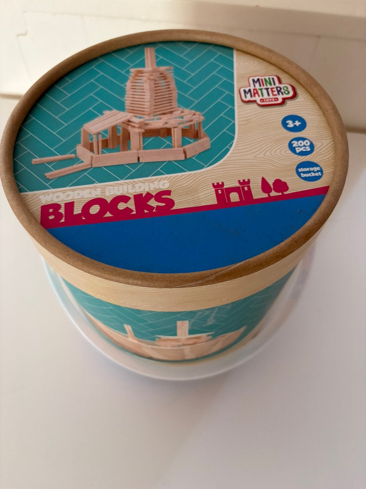 Mini matters bouwblokken, Kinderen en Baby's, Ophalen, Zo goed als nieuw