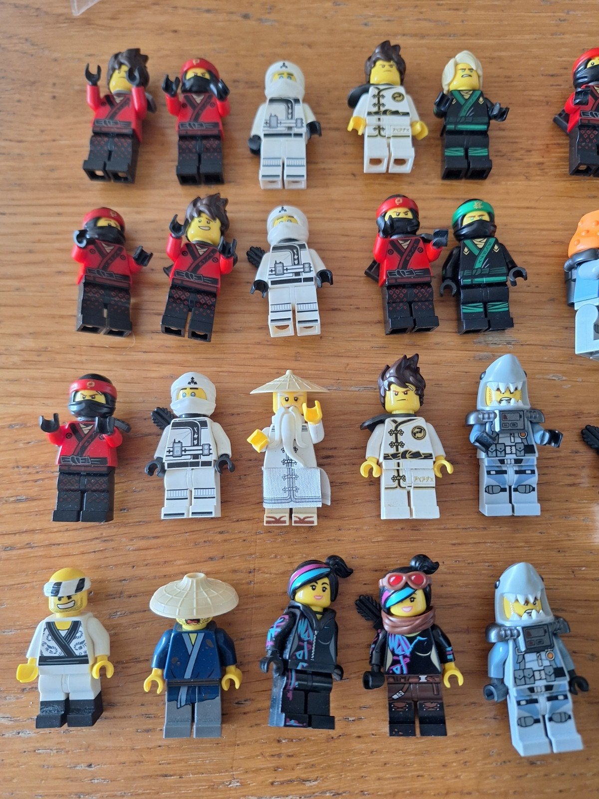 lego figuren Ninjago 20 stuks (movie), Lego, Ophalen of Verzenden, Zo goed als nieuw, Minifiguur