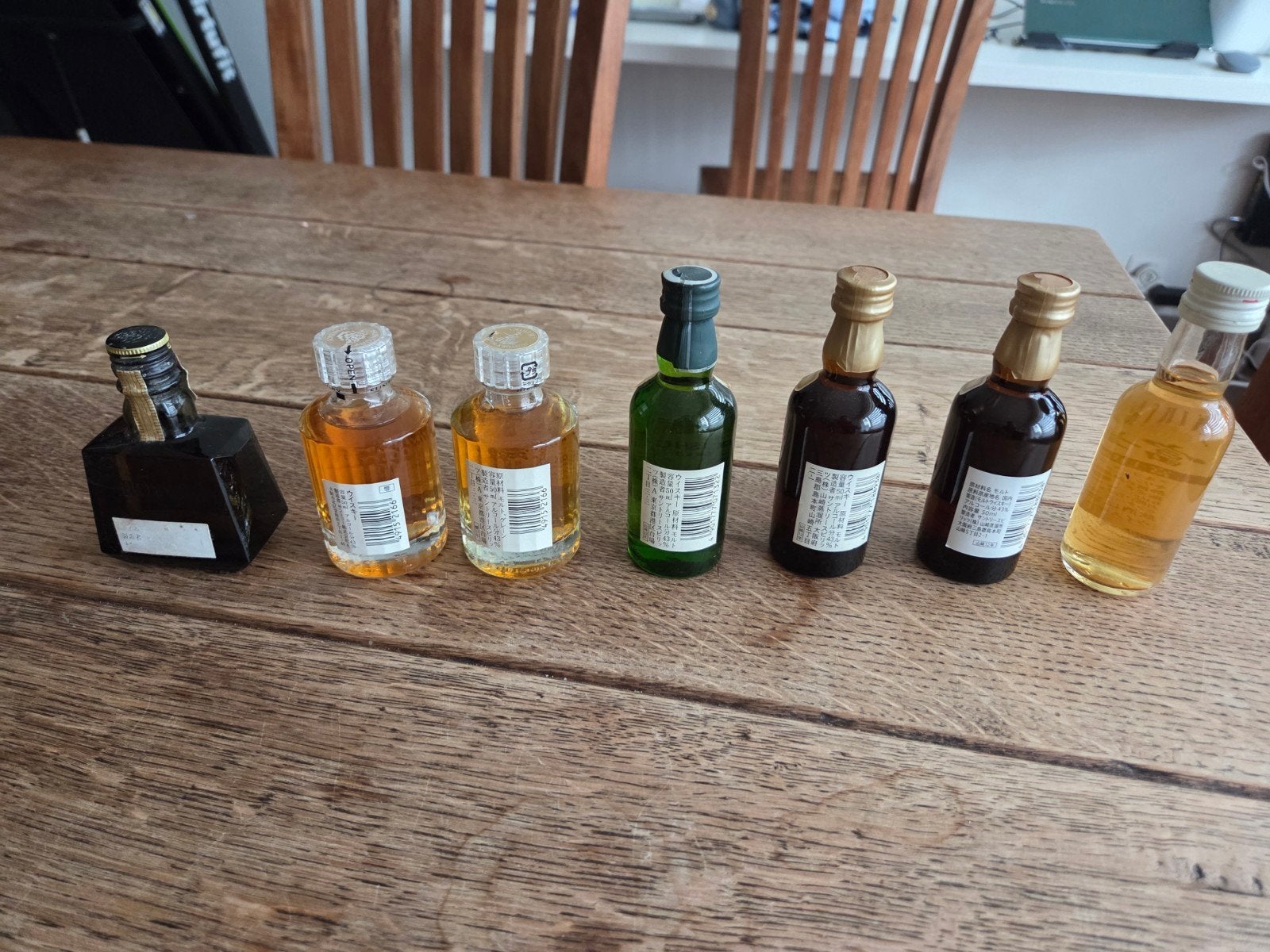 Japanse Whisky Miniatuur Collectie, Ophalen of Verzenden, Zo goed als nieuw