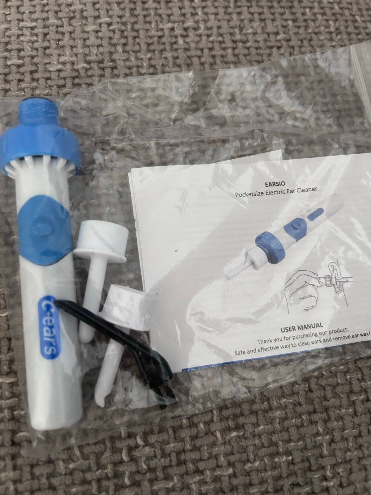 EARSIO Pocketsize Elektrische Oorreiniger, Ophalen of Verzenden, Nieuw, Overige typen