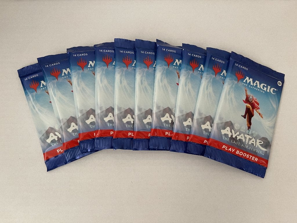 10x Avatar: Play Booster English Magic The Gathering, Ophalen of Verzenden, Nieuw, Booster